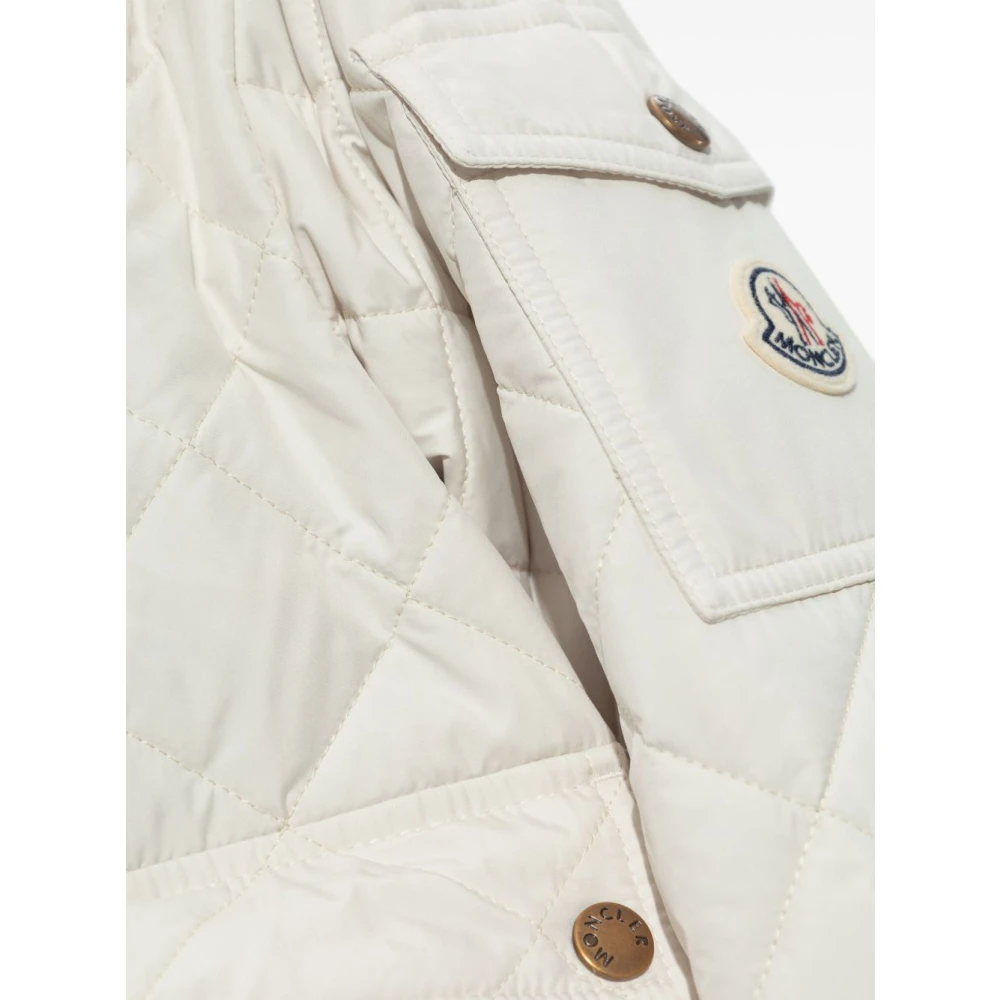 Moncler Ivoor Winterjassen voor Vrouwen Beige Dames
