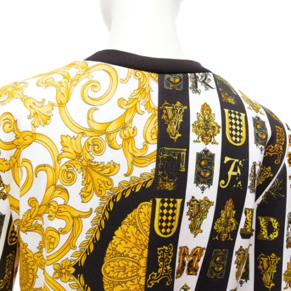 Versace Pre-owned Cotton tops Yellow Dames