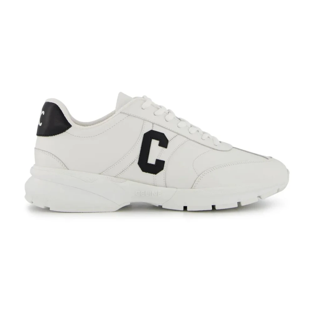 Celine Low Laceup Sneakers Heren Schoenen Wit