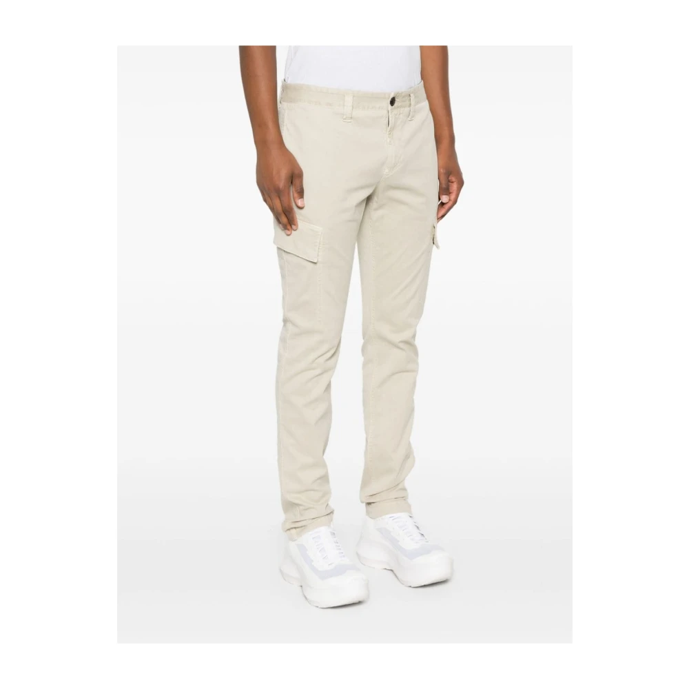 Stone Island Stijlvolle Broek Beige Heren