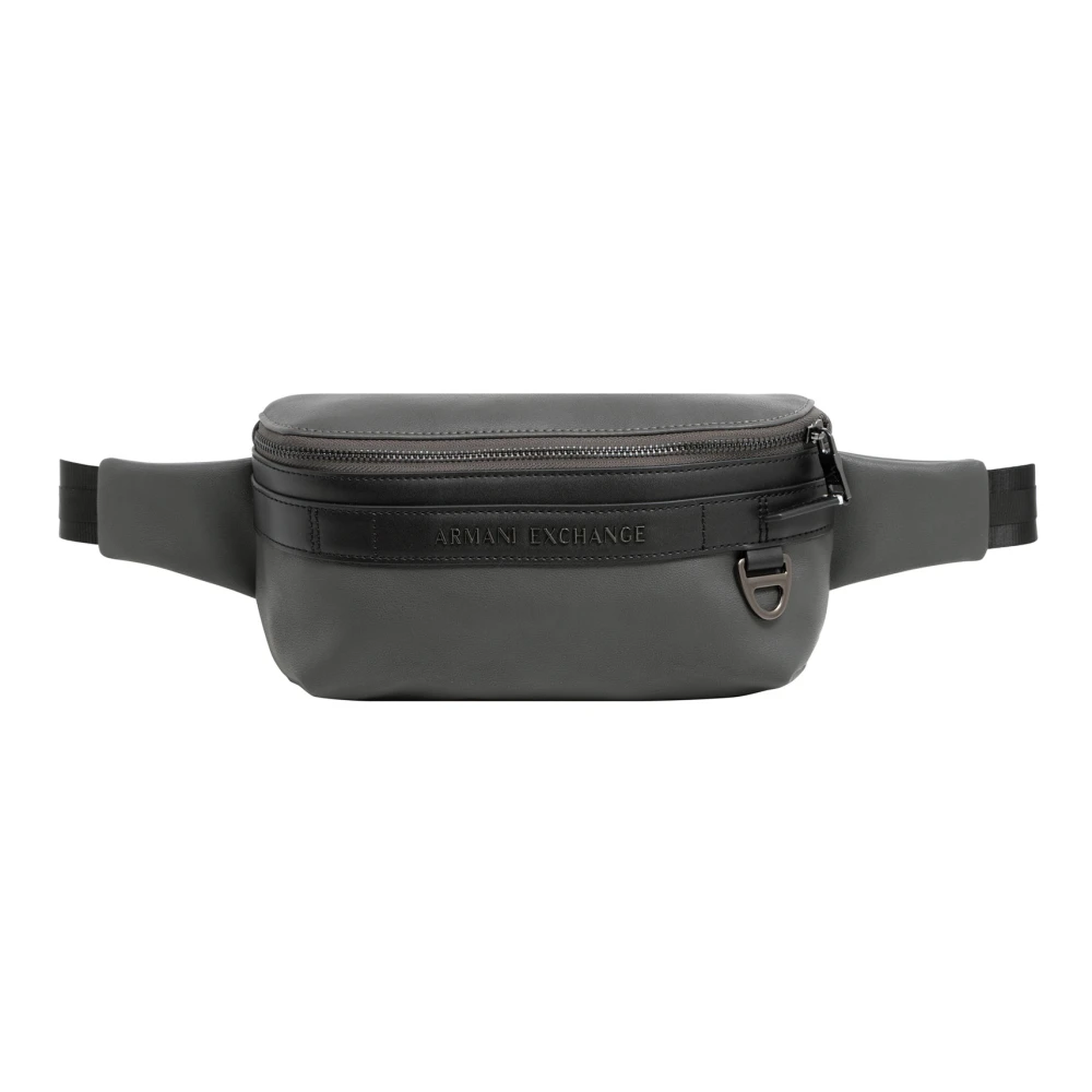 Armani Exchange Stijlvolle heuptas met verstelbare band Gray Heren