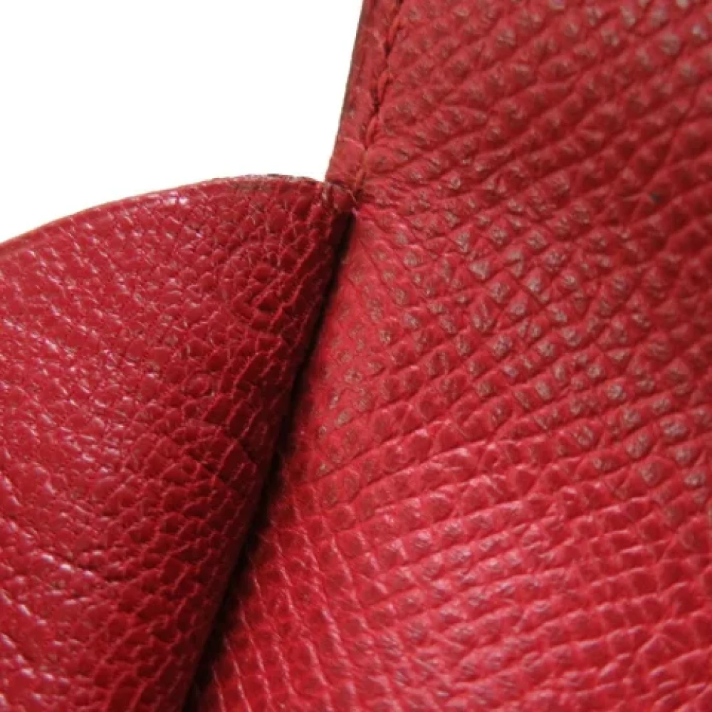 Hermès Vintage Pre-owned Fabric clutches Red Dames