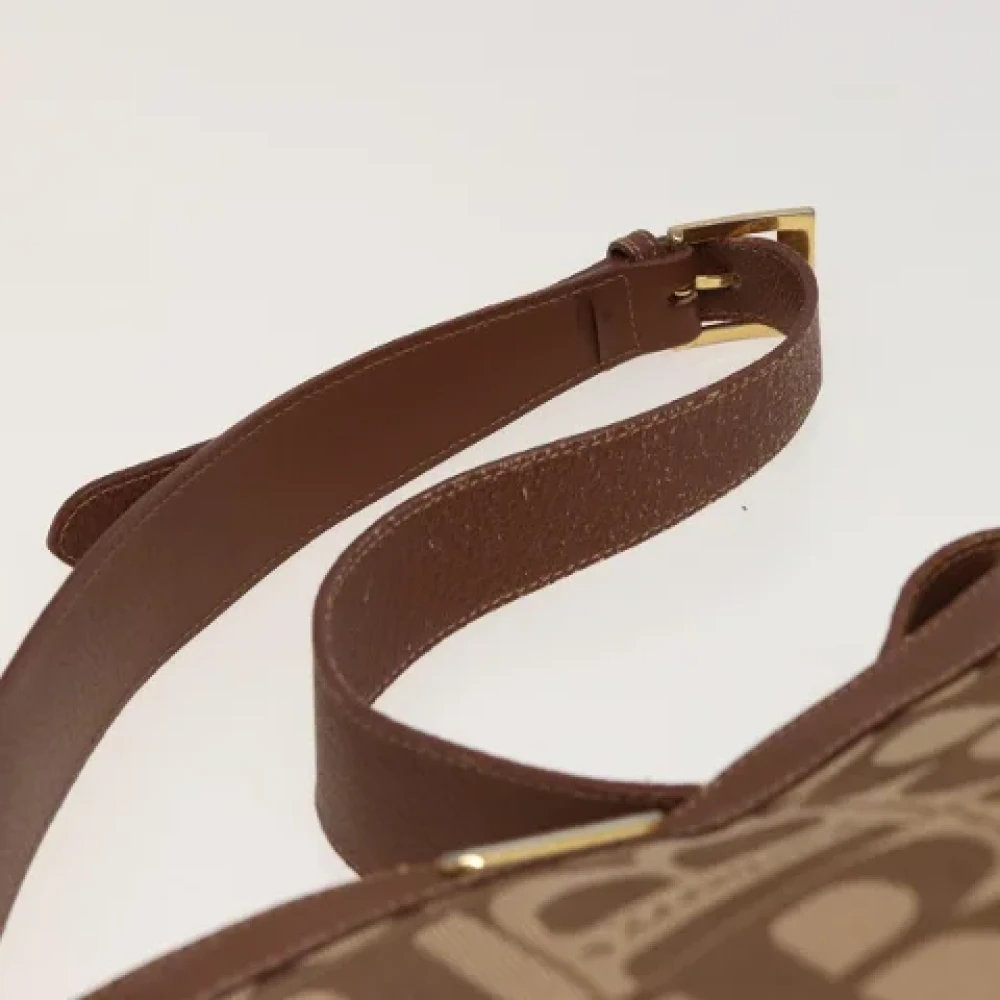 Burberry Vintage Pre-owned Canvas burberry-bags Brown Dames