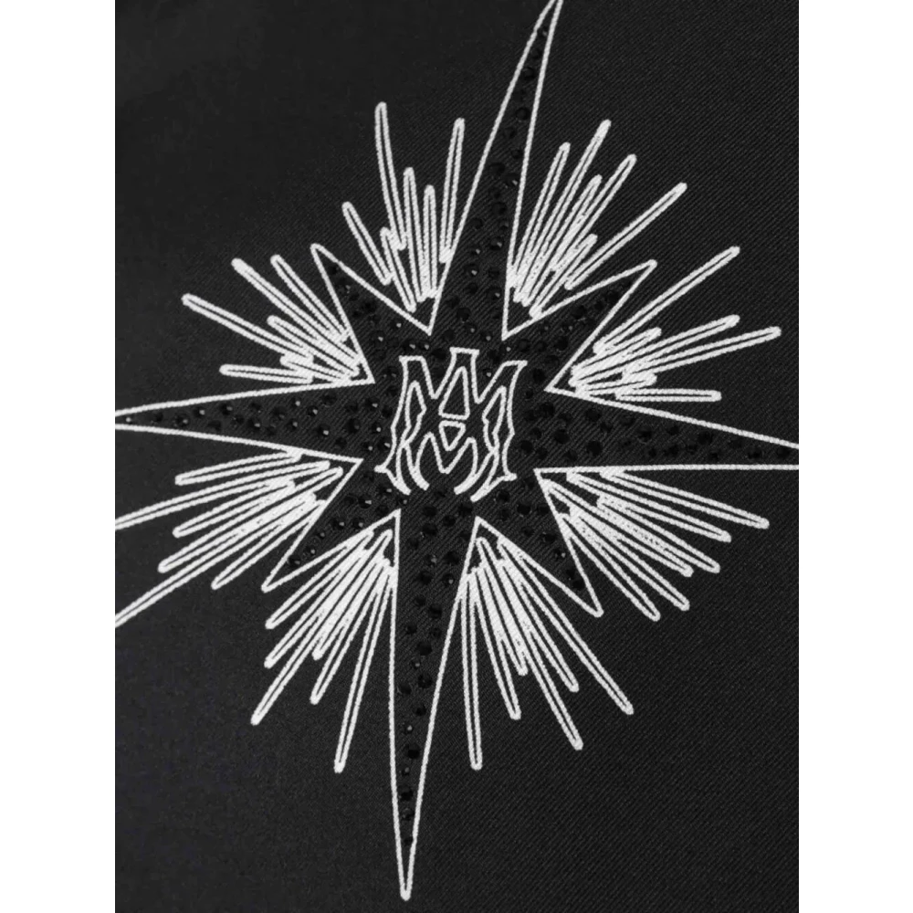 Amiri Starburst Crystal Overhemd Black Heren