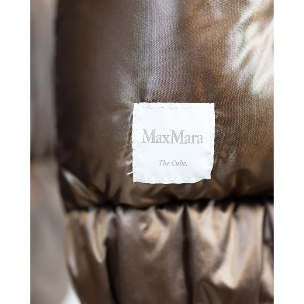 Max Mara Weekend Bruine parka met capuchon van The Cube Brown Dames