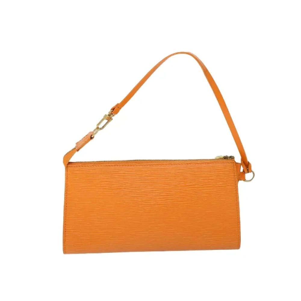 Louis Vuitton Vintage Pre-owned Leather louis-vuitton-bags Orange Dames