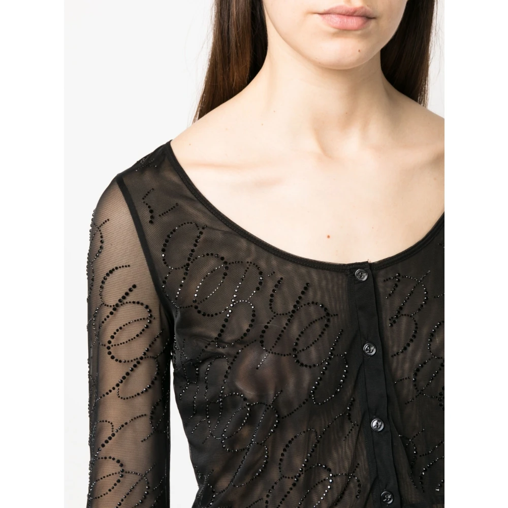 Blumarine Stijlvolle Cache Mode Accessoire Black Dames