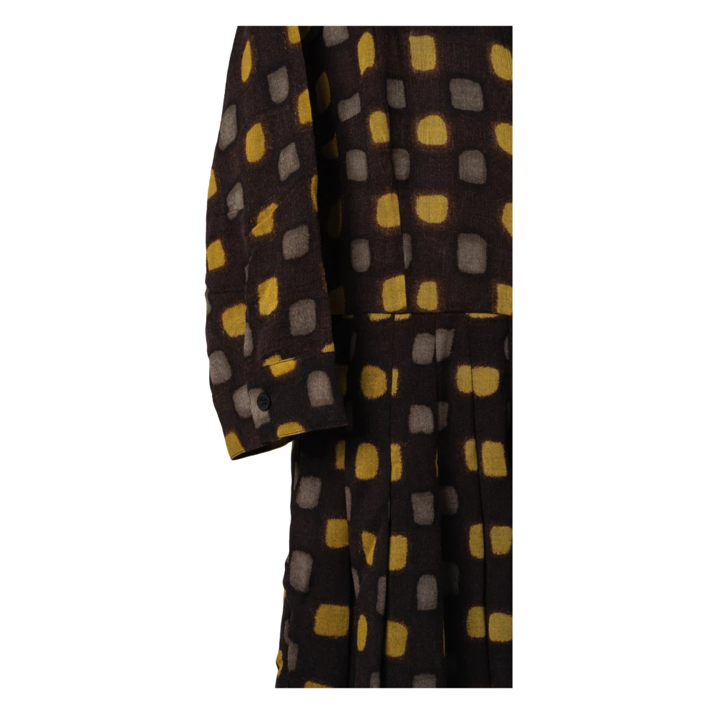 Samantha Sung Gingham Mousula Jurk Multicolor Dames