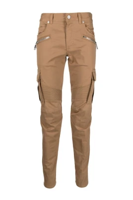 Taupe Skinny Leg Trousers