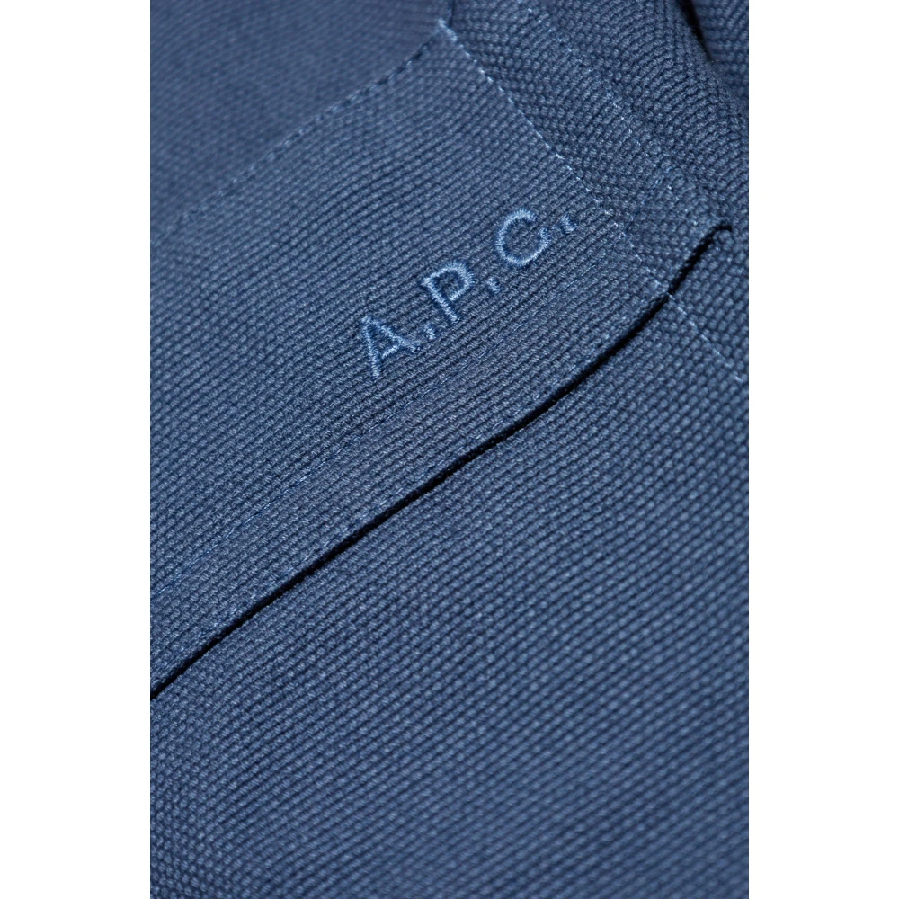 A.p.c. Shirt Basile Blue Heren