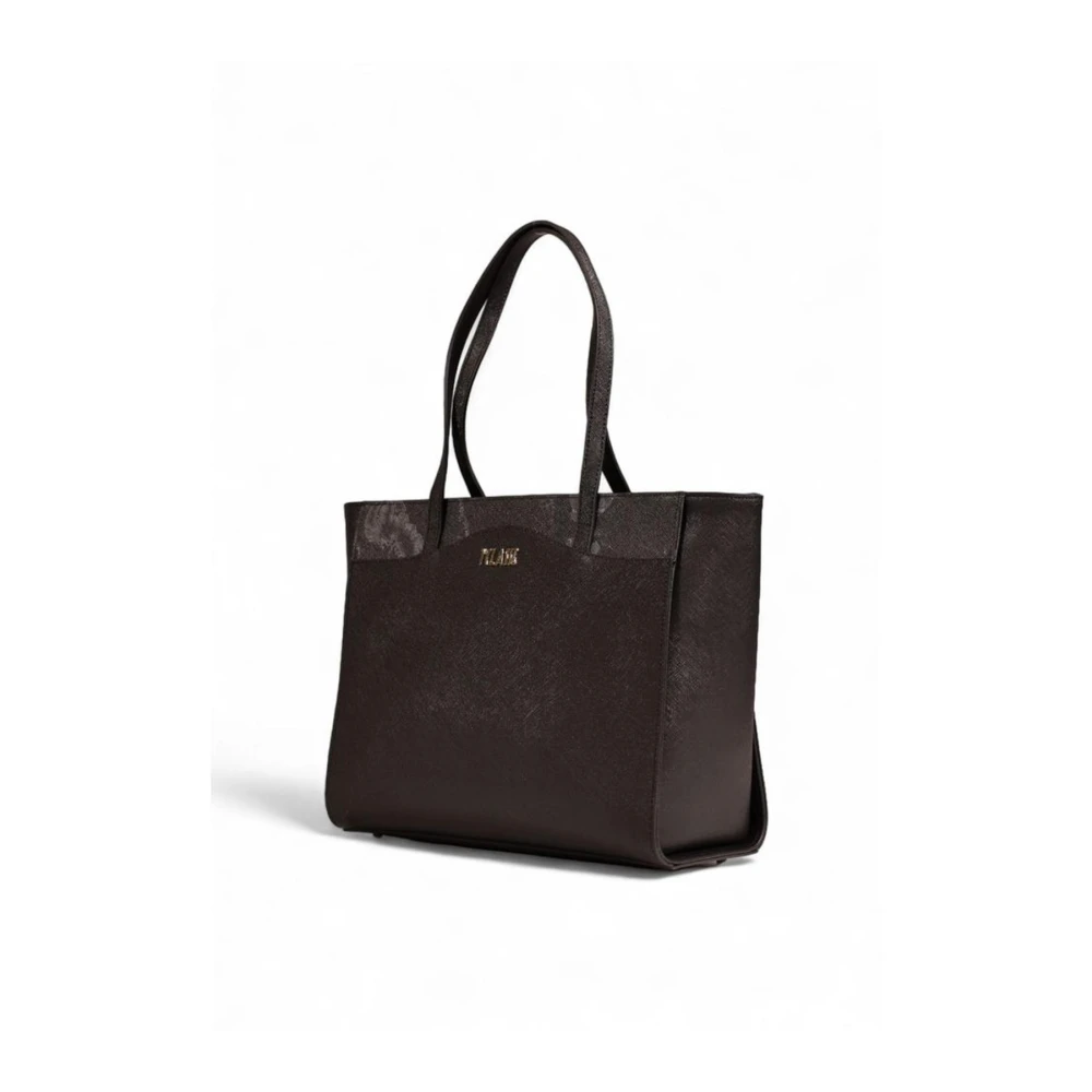 Alviero Martini 1a Classe Gemengde Stof Polyethyleen Handtas Black Dames