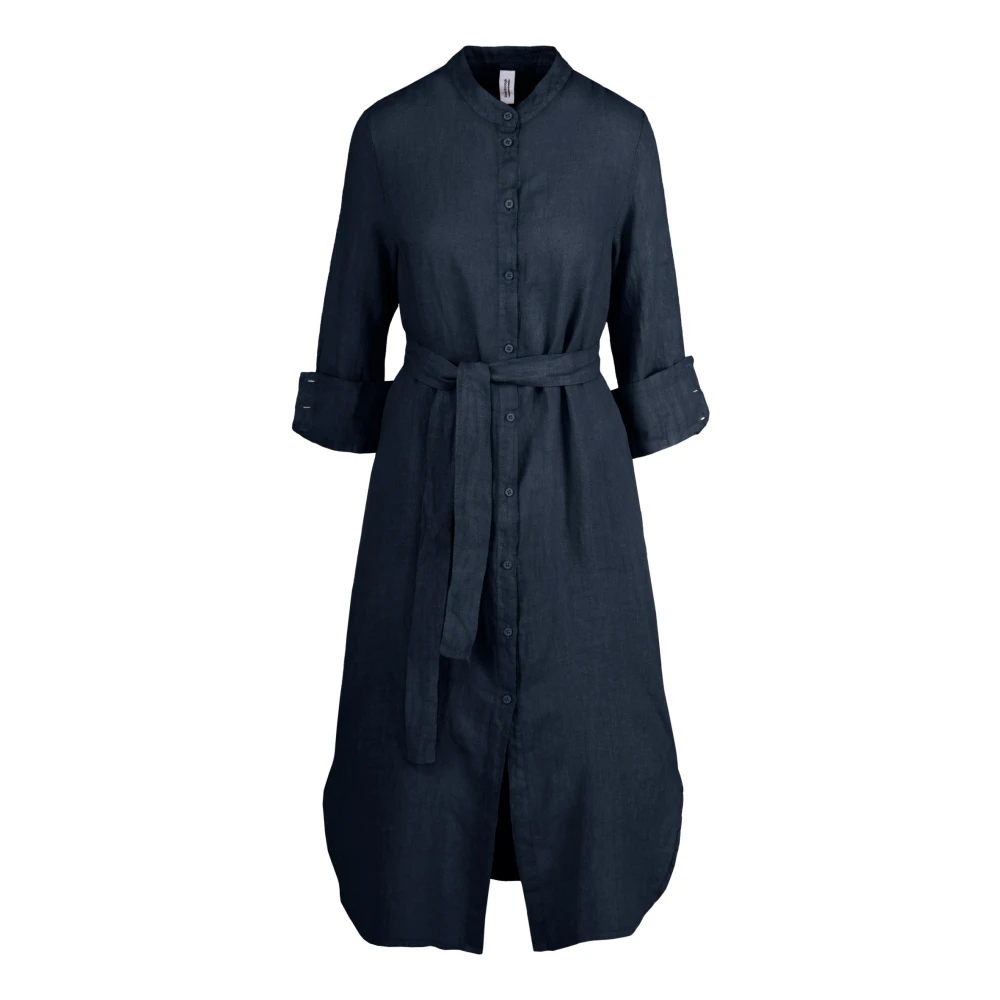 BomBoogie Shirt Dresses Blue Dames