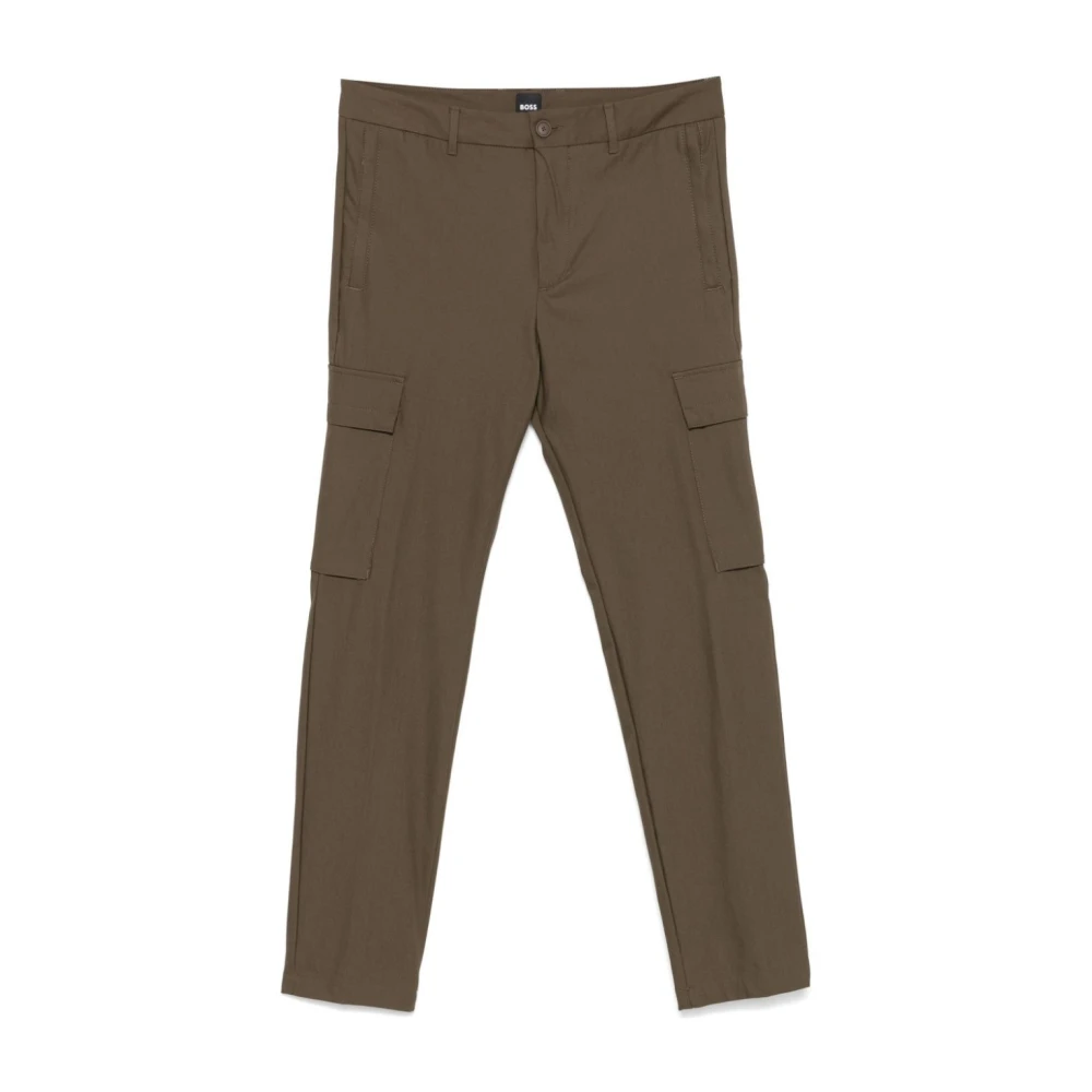Hugo Boss Cargo Broek voor Mannen Brown Heren
