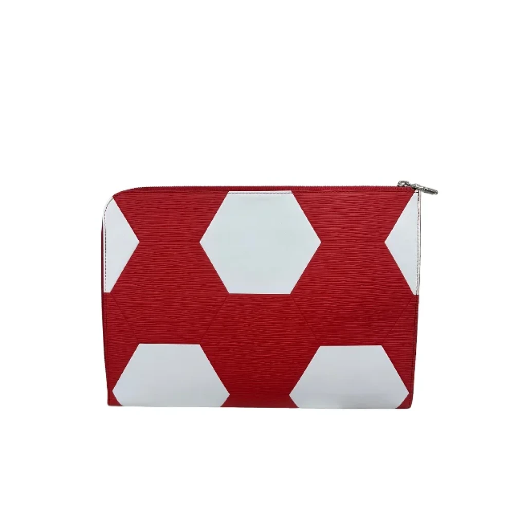 Louis Vuitton Vintage Pre-owned Leather louis-vuitton-bags Red Dames