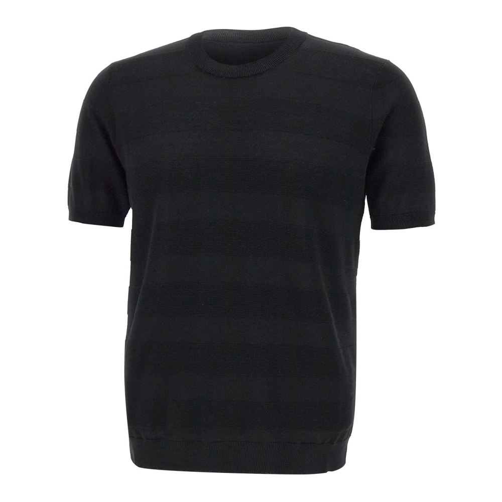 Kangra Men's Black T-Shirts, 2XL, Extra-Fine Cotton Yarn T-Shirt