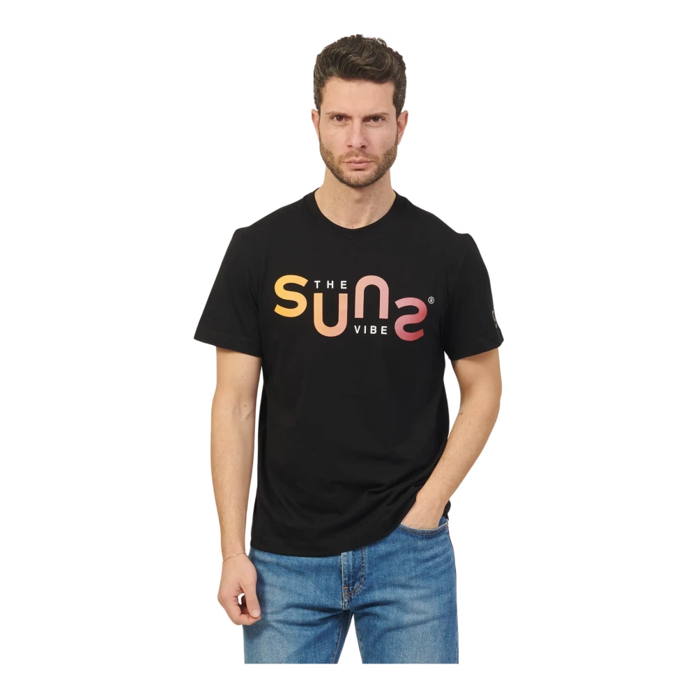 Suns T-Shirts Black Heren