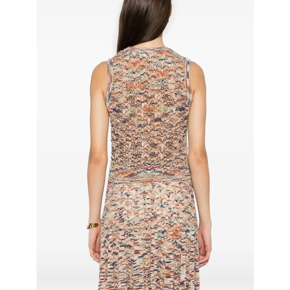 Zimmermann Crop Tank Top Multicolor Stijlvol Multicolor Dames
