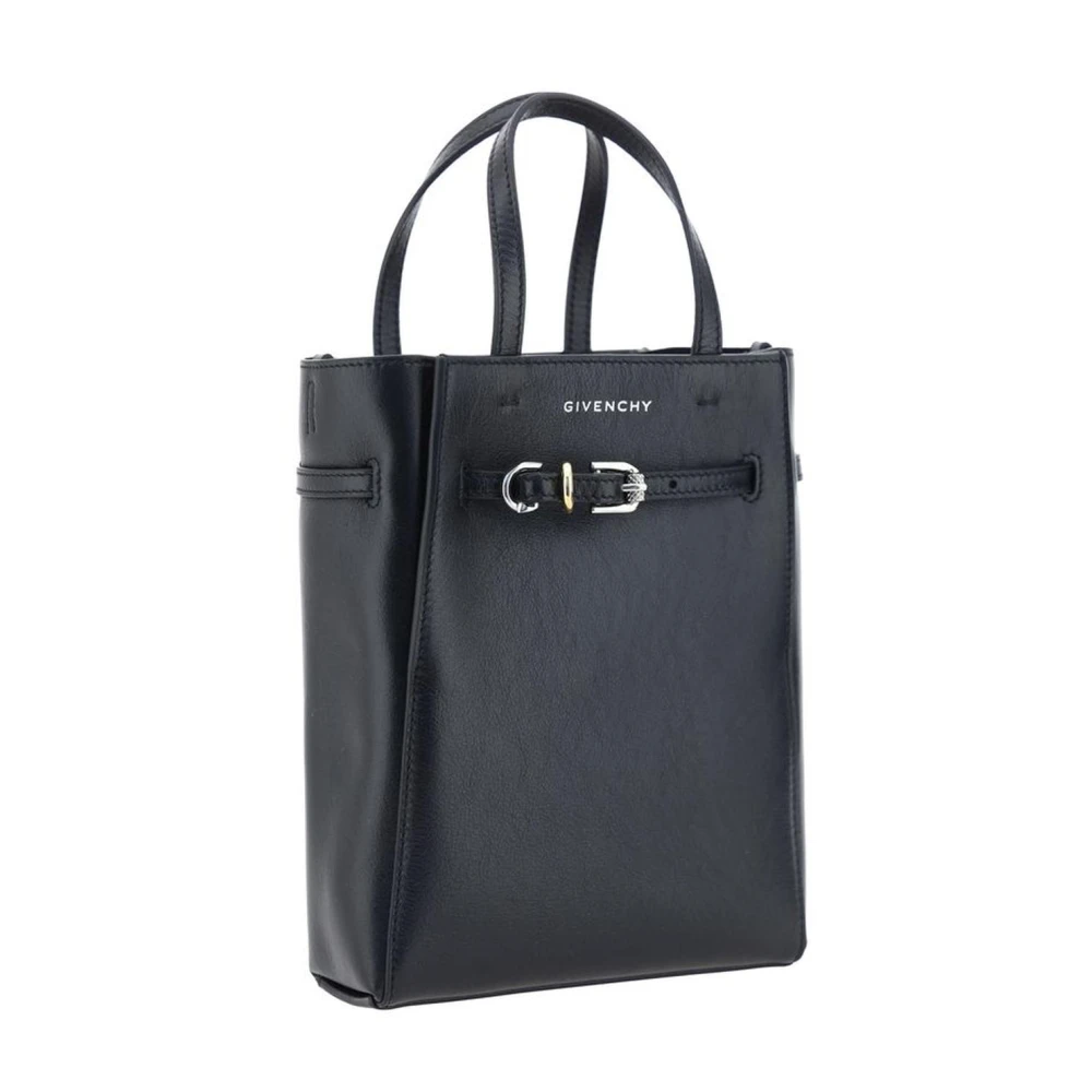 Givenchy Mini Kalfsleren Handtas met Verstelbare Band Black Dames
