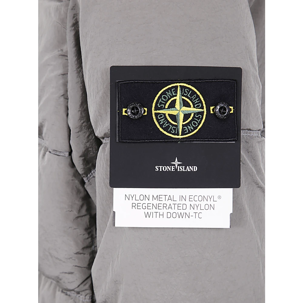 Stone Island Pufferjas voor Mannen Gray Heren