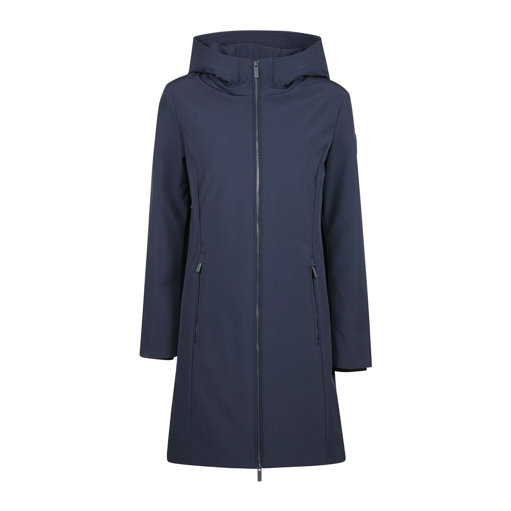 Woolrich Varm Vinter Parka Jacka Blue, Dam