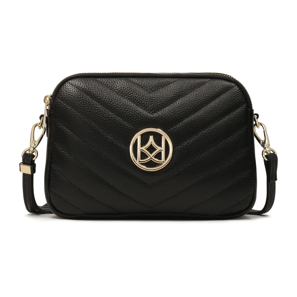 Kazar Zwarte universele riem handtas Black Dames