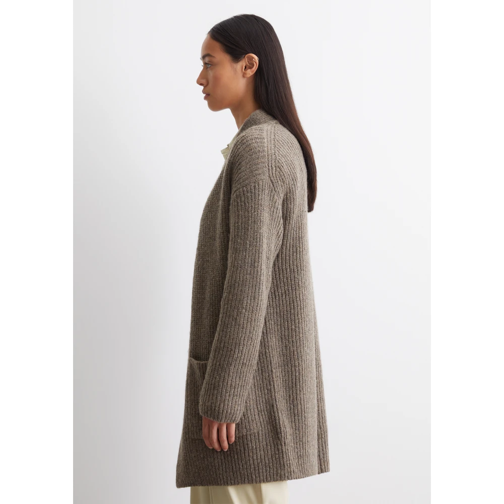 Marc O'Polo Open-front cardigan relaxed Brown Dames