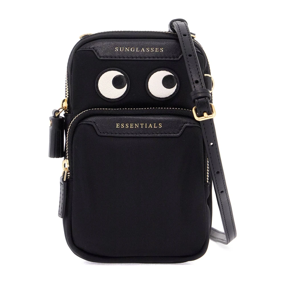 Anya Hindmarch Ogen Mini Schoudertas Black Dames