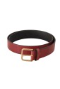 red-leather-gold-logo-belt