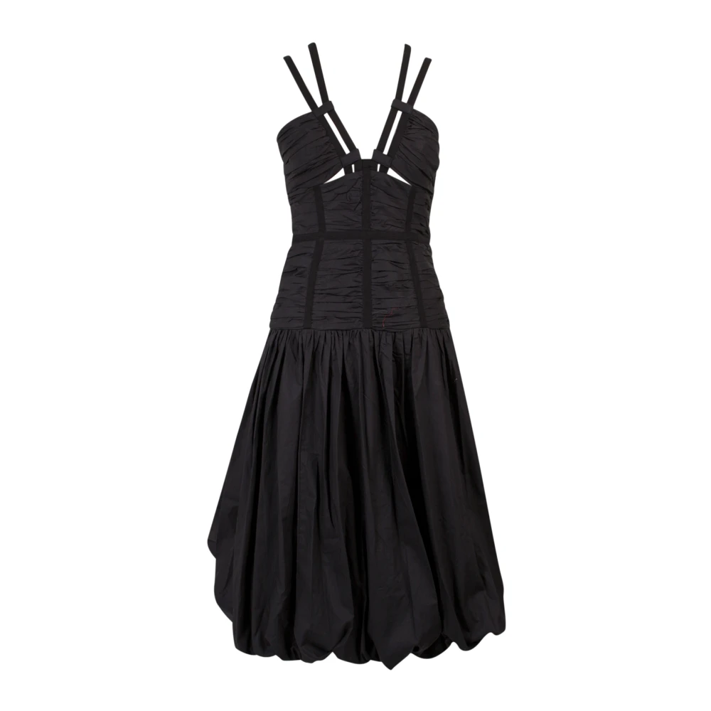 Ulla Johnson Pf220154 Jurk Flatterend en Stijlvol Ontwerp Black Dames