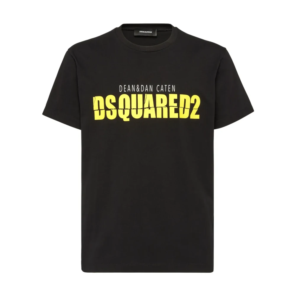 Dsquared2 Stijlvol T-shirt voor mannen Black Heren