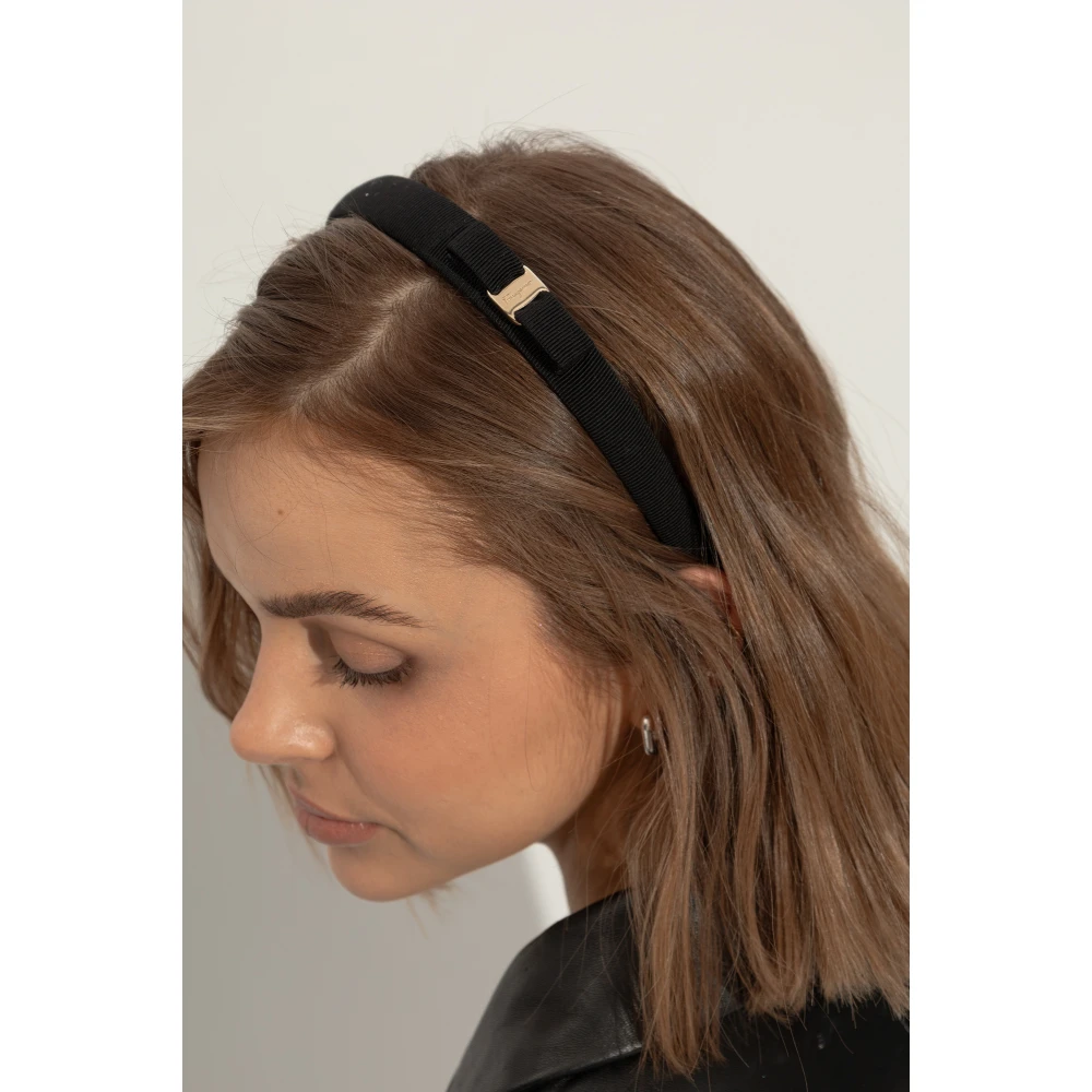 Ferragamo Donna Nero - Vara Bow Headband - Accessories - One Size - Immagine 6