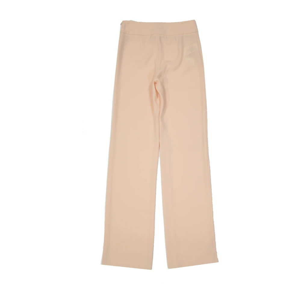 Emporio Armani Klassieke Hoge Taille Broek Vrouwen Pink Dames
