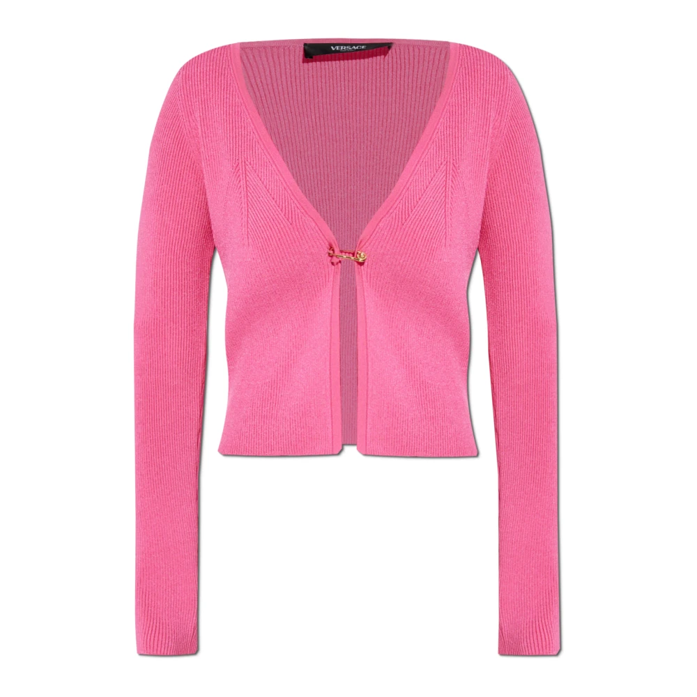 Versace Damen Rosa Strickwaren, Xsgröße: