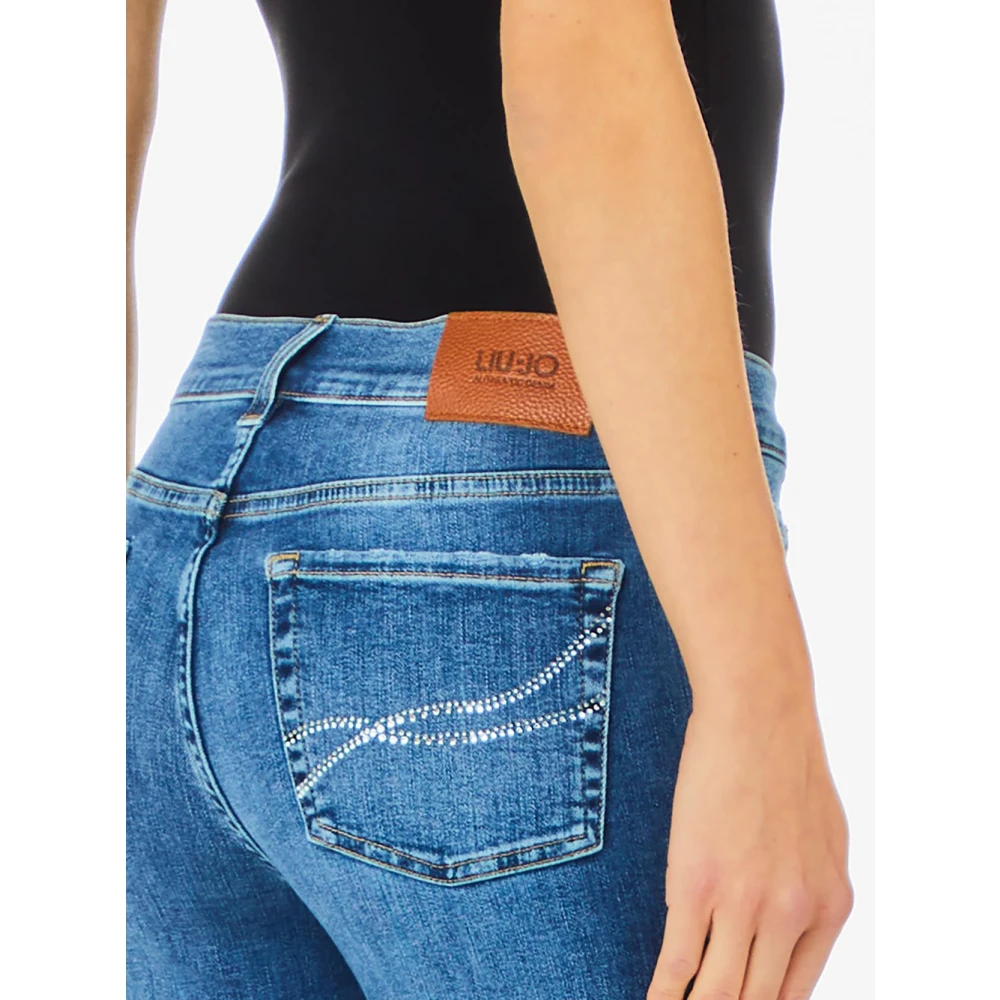 Liu Jo Authentieke Enkel Slim Jeans Blue Dames