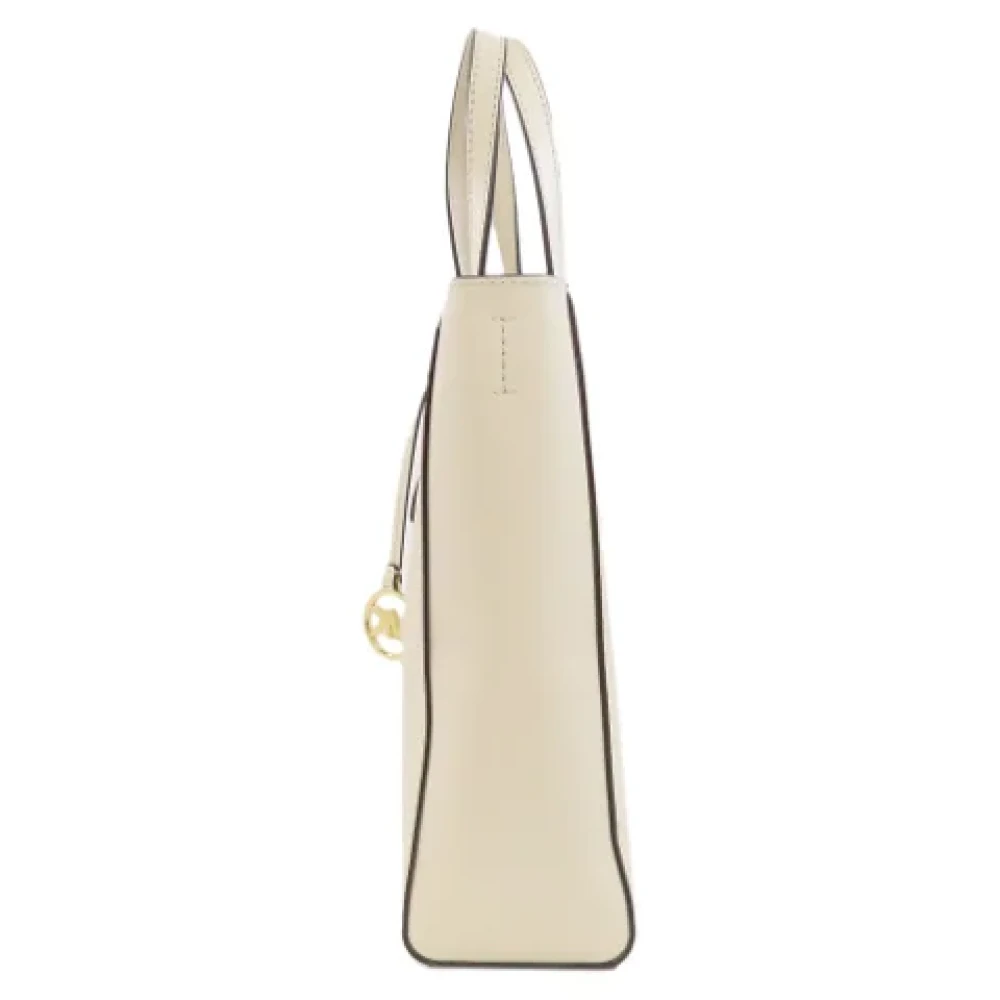 Michael Kors Pre-owned Canvas shoulder-bags White Dames