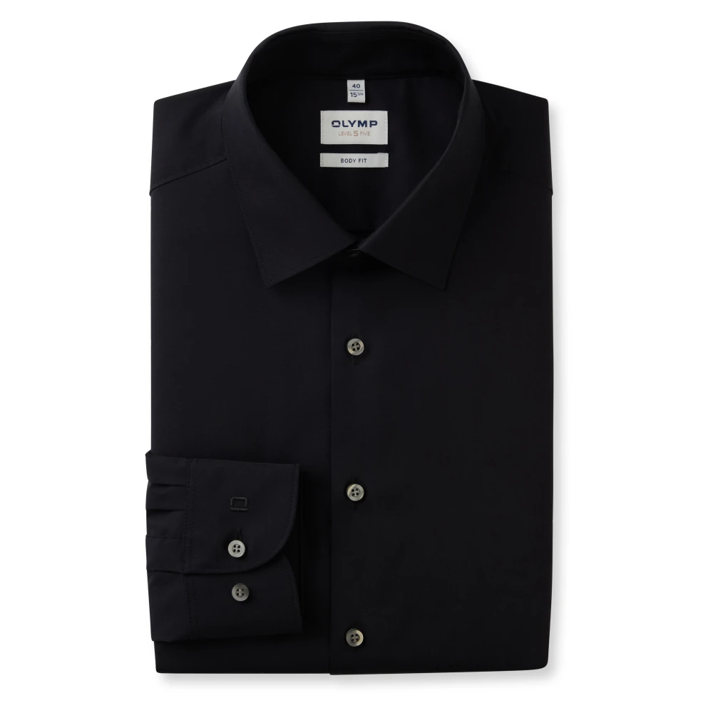 Olymp Men's Black Level 5 - Formal Shirts - 3XL- Shirts