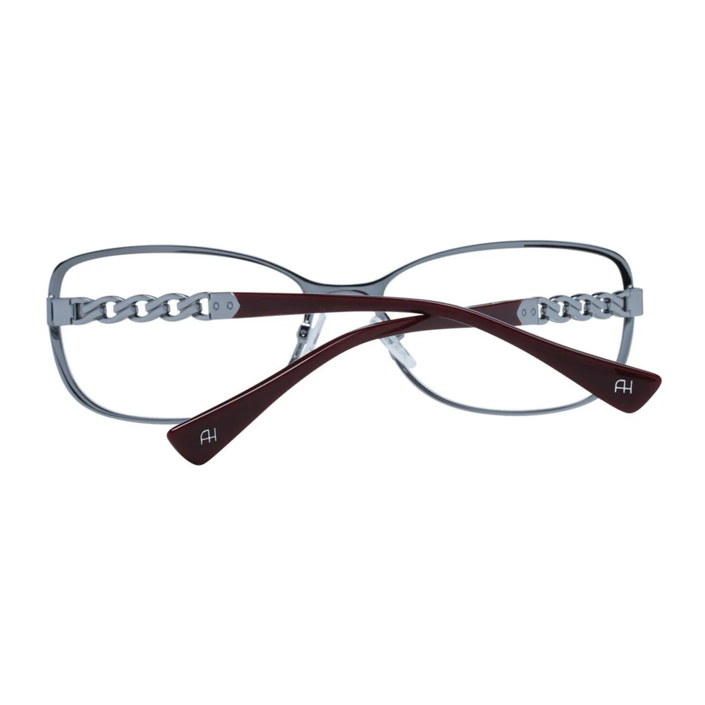 Ana Hickmann Bruin Metalen Rechthoekige Optische Frames Vrouwen Brown Dames