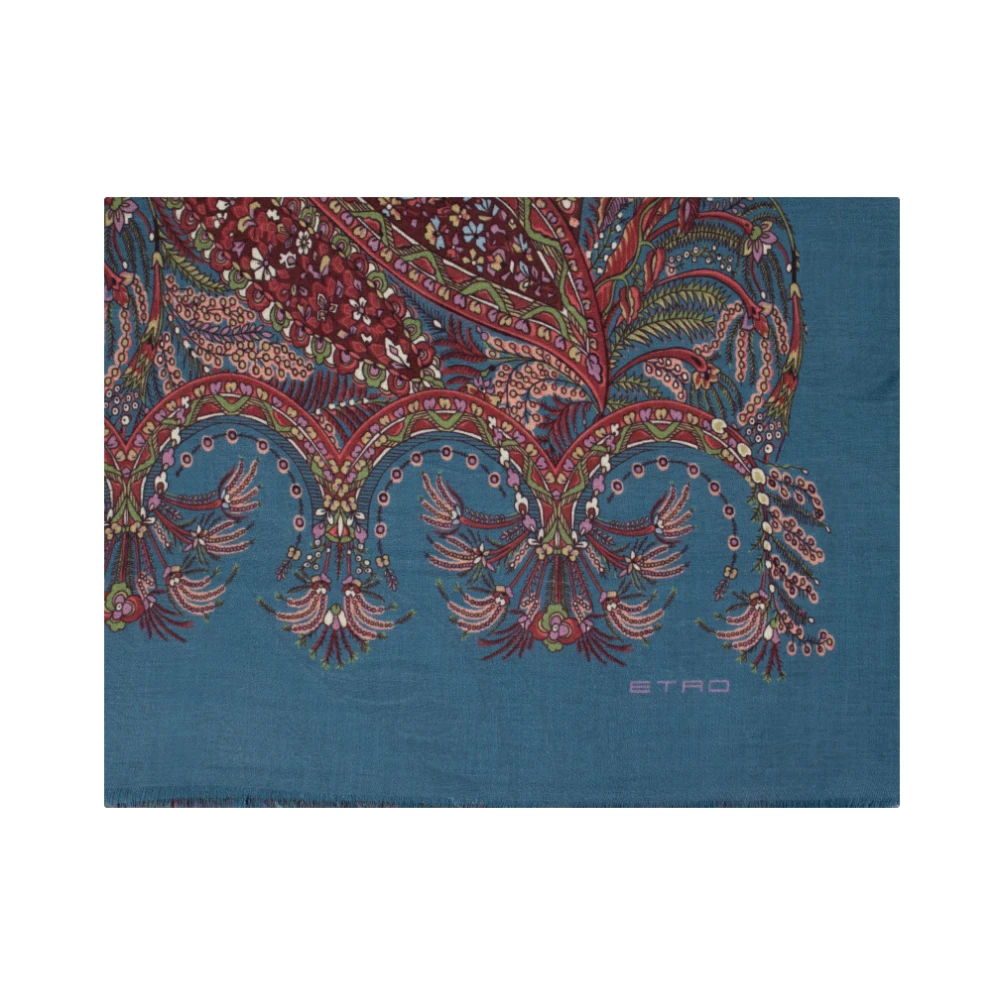 Etro Women's Floral Paisley Cashmere Blend Scarf