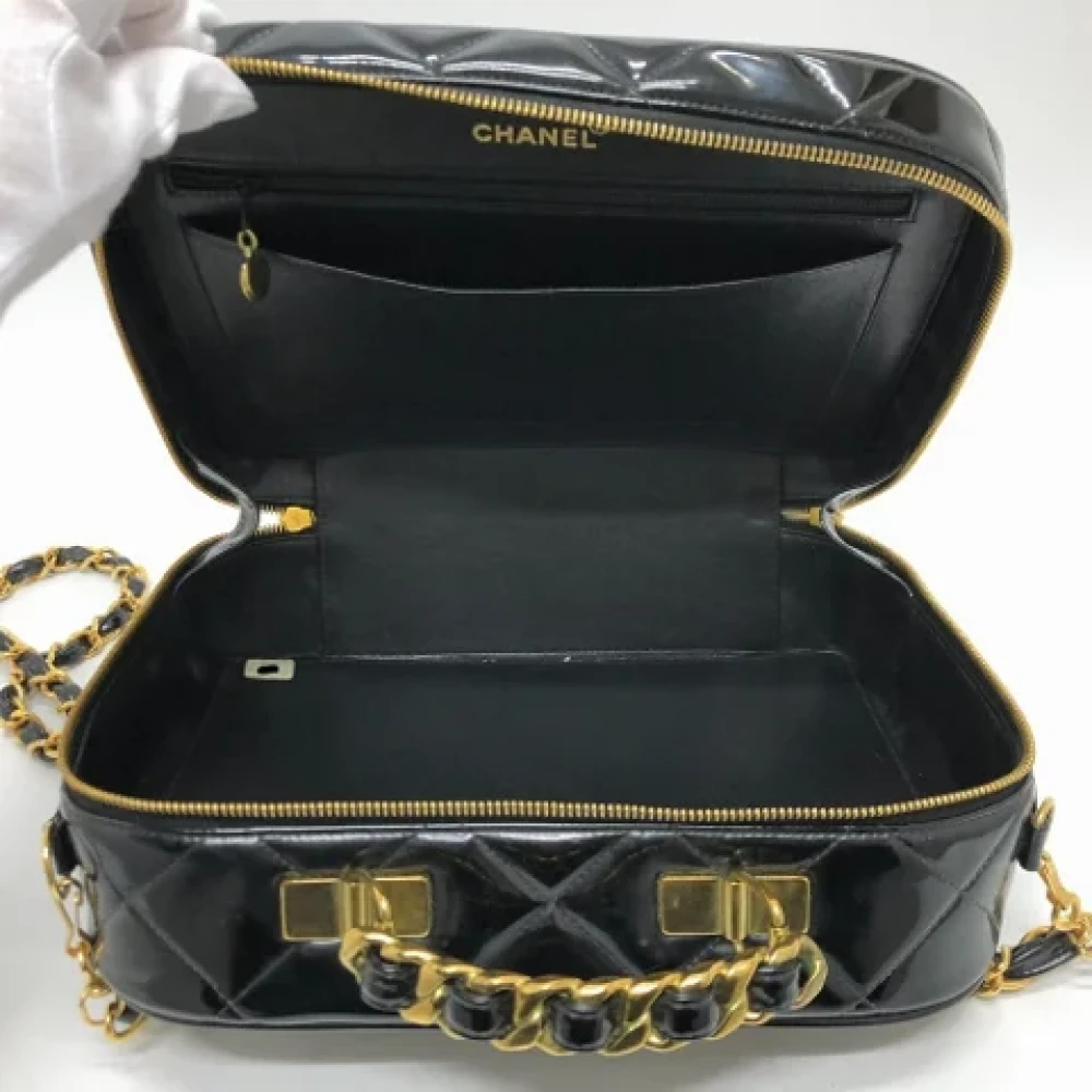 Chanel Vintage Pre-owned Fabric chanel-bags Black Dames