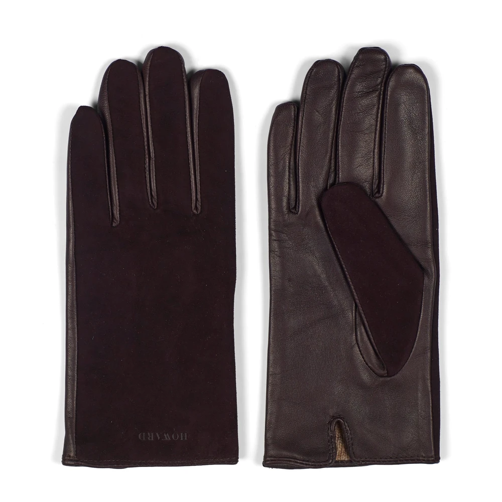 Dunkelbraune Lederhandschuhe Luna - Howard London - Modalova