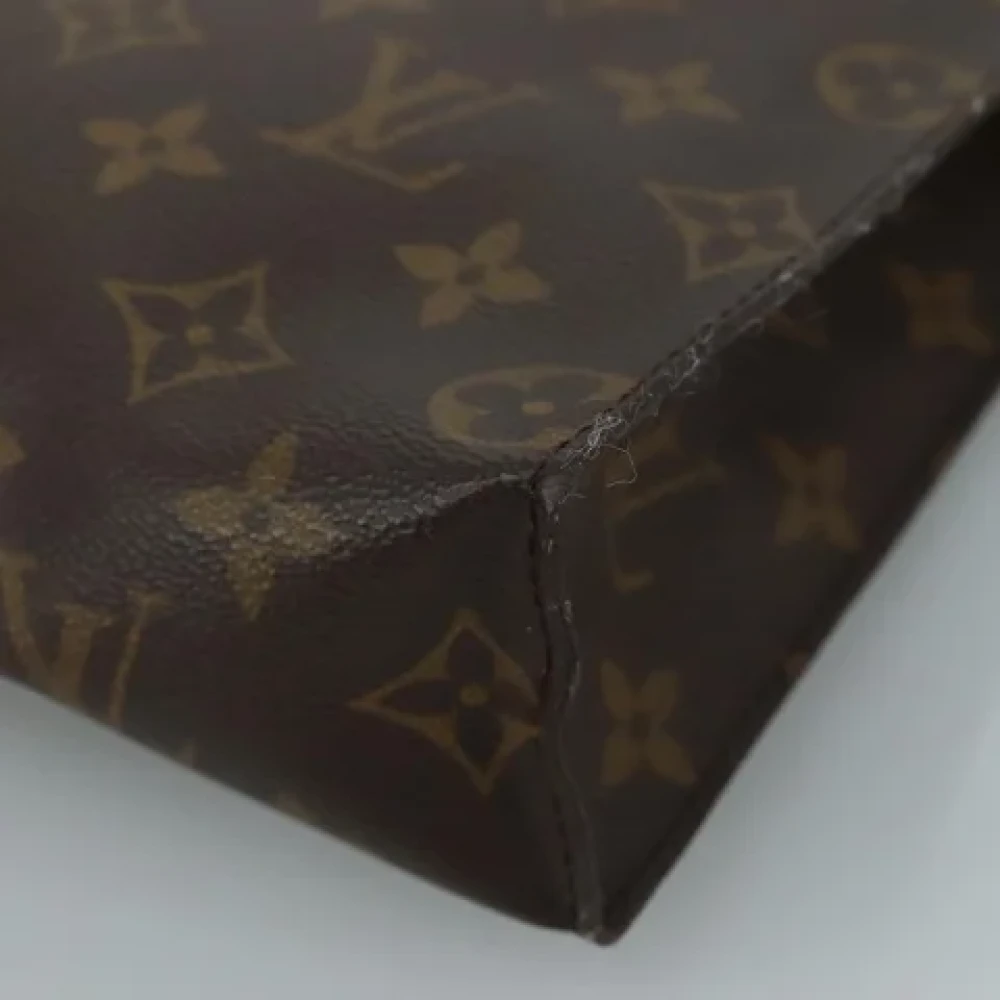 Louis Vuitton Vintage Pre-owned Canvas pouches Brown Dames