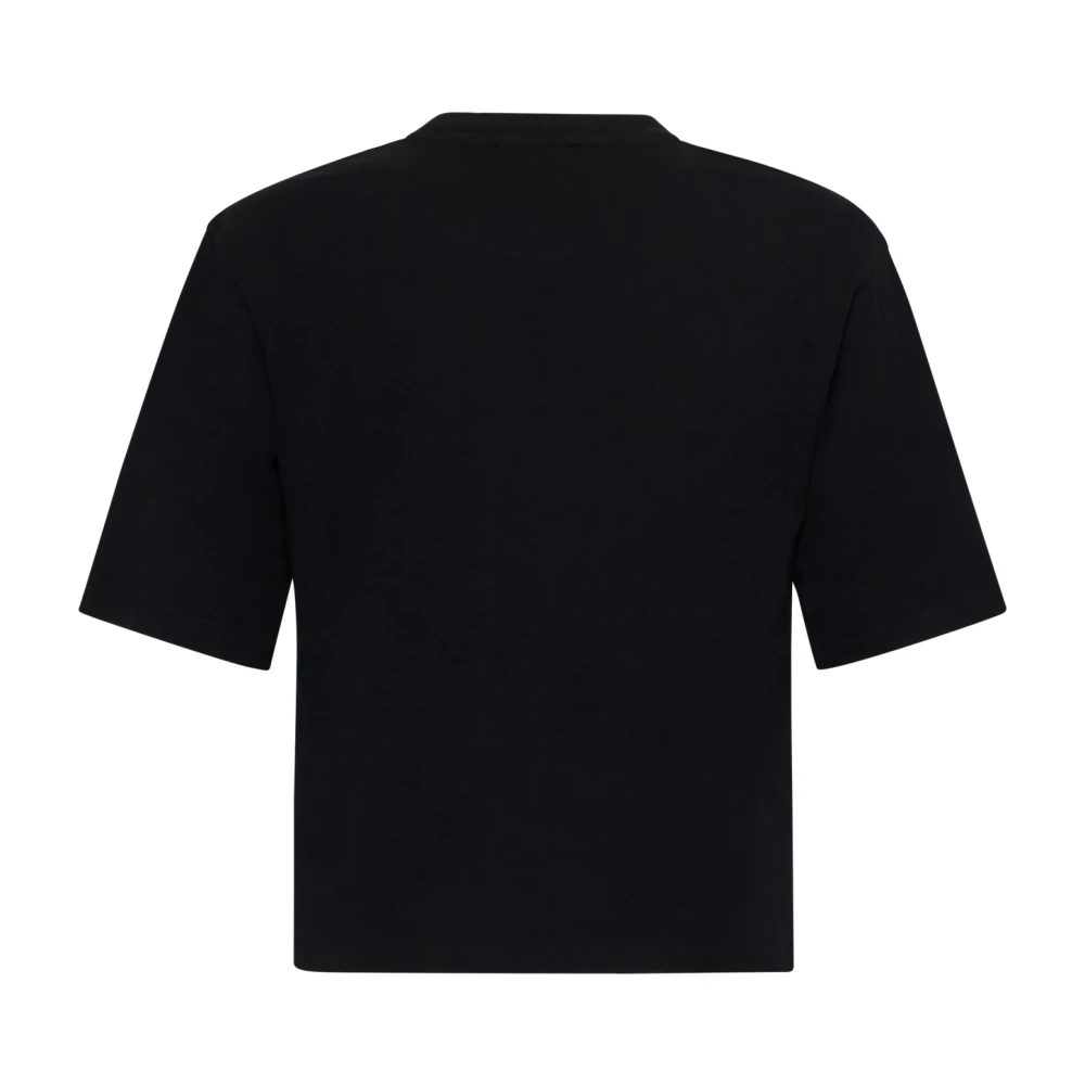 Off White Zwarte T-shirts en Polos Black Dames