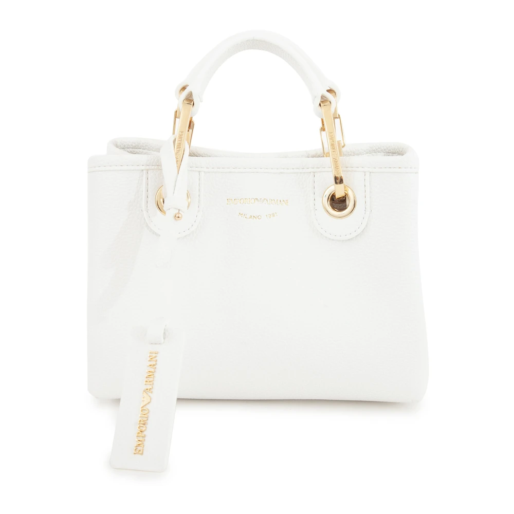 Emporio Armani Shopping Bag White Dames