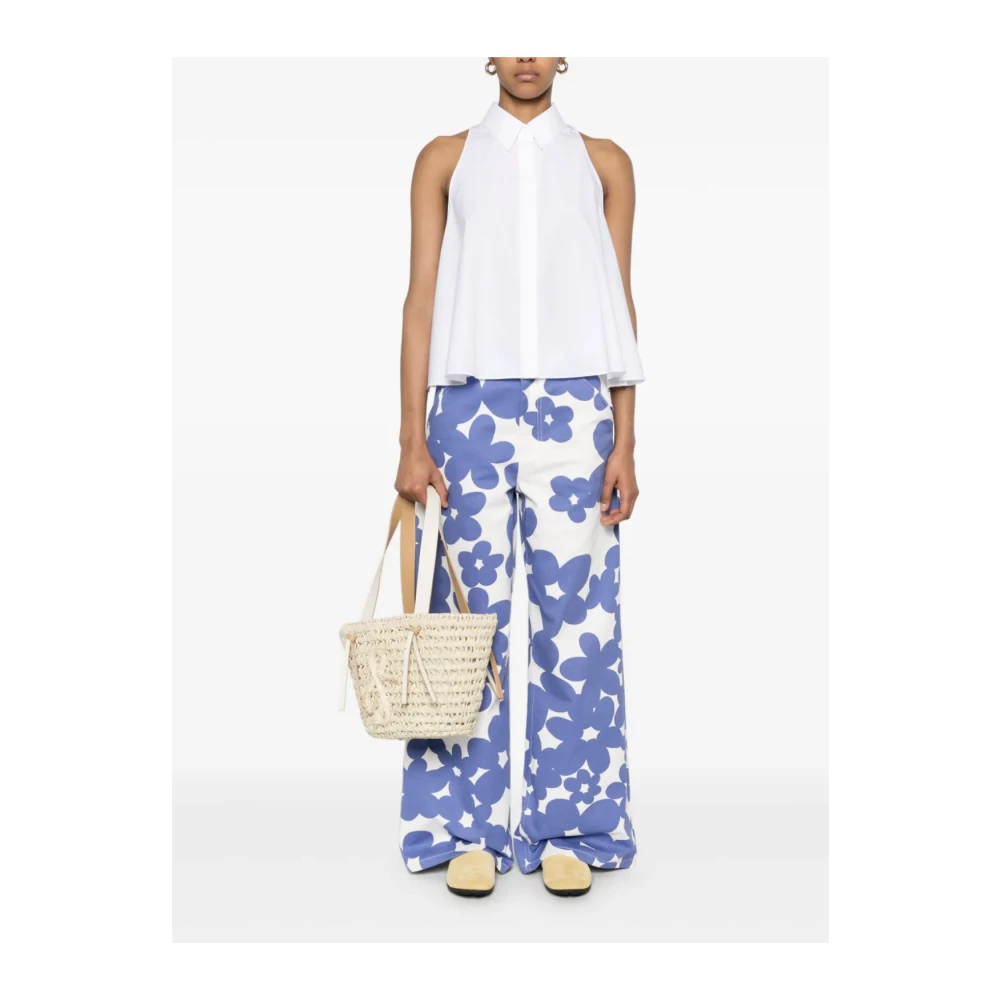 Marni Witte Casual Overhemd voor Mannen White Dames