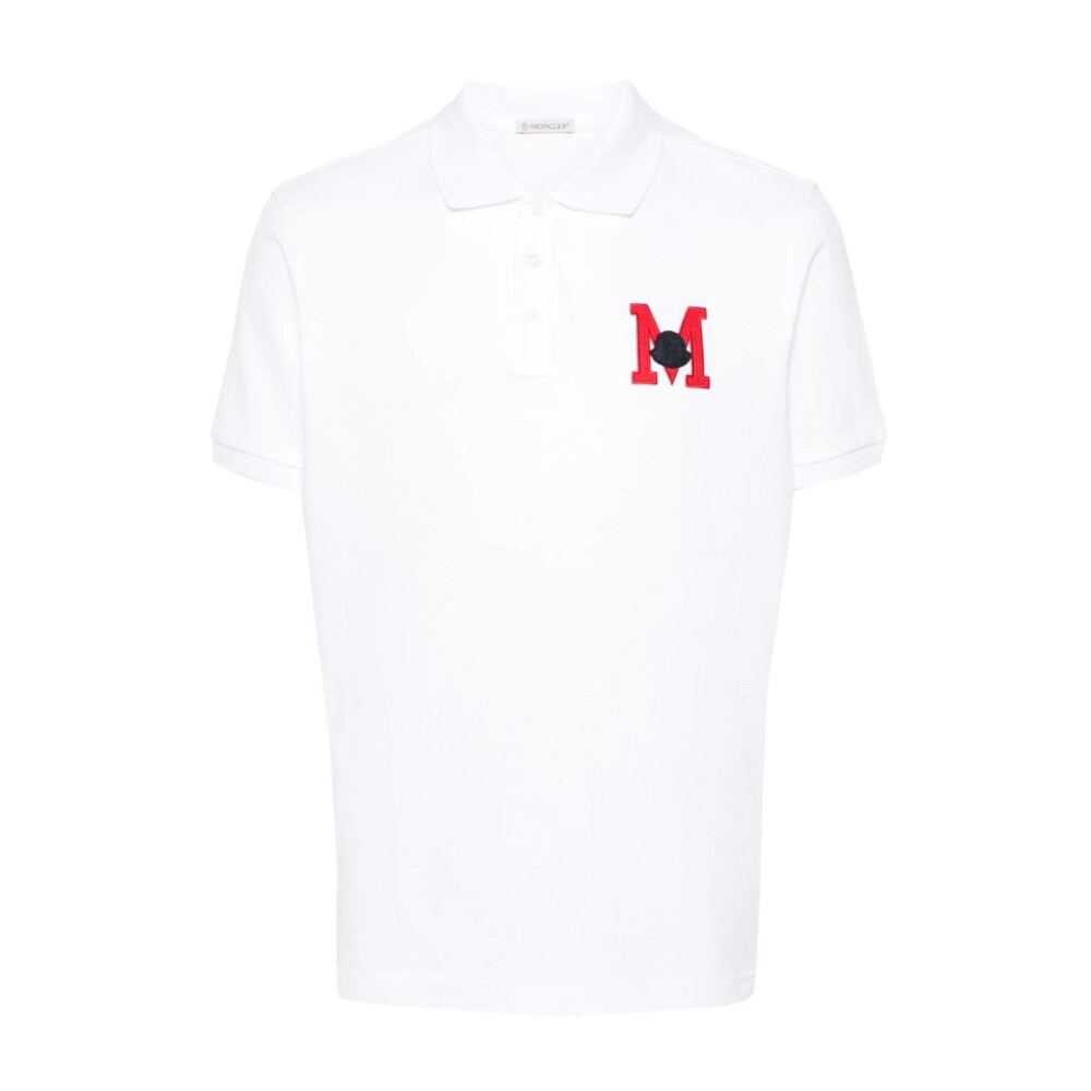 Moncler pique outlet polo shirt