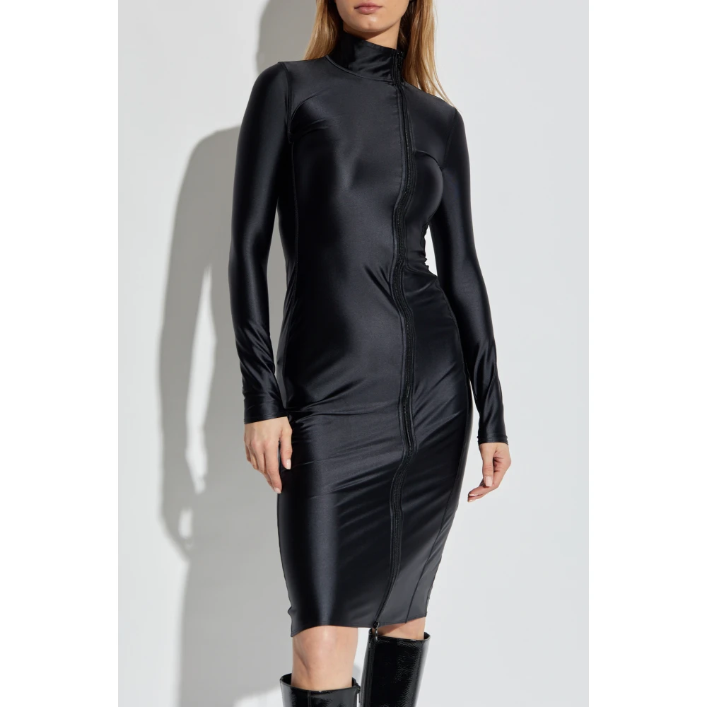 Diesel Jurk D-Silver Black Dames