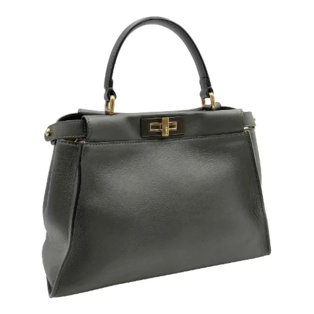 Fendi Vintage Pre-owned Leather fendi-bags Black Dames
