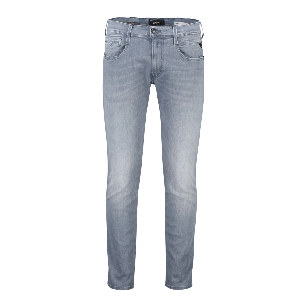 Replay Grijze Denim Jeans Gray Heren