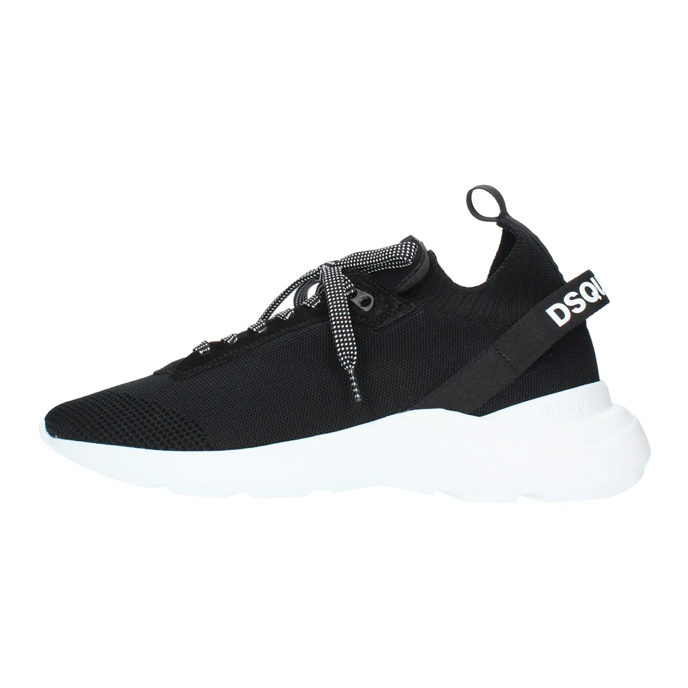 Dsquared2 Fly Sneakers Heren Schoenen Zwart