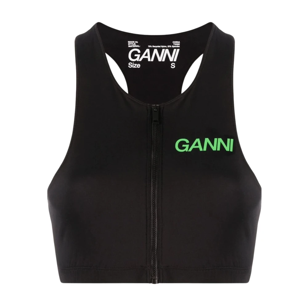 Ganni - Hauts de running - Noir -